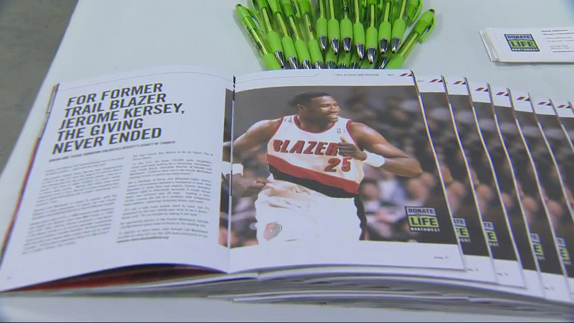 Jerome Kersey's legacy honored at Blazers game
