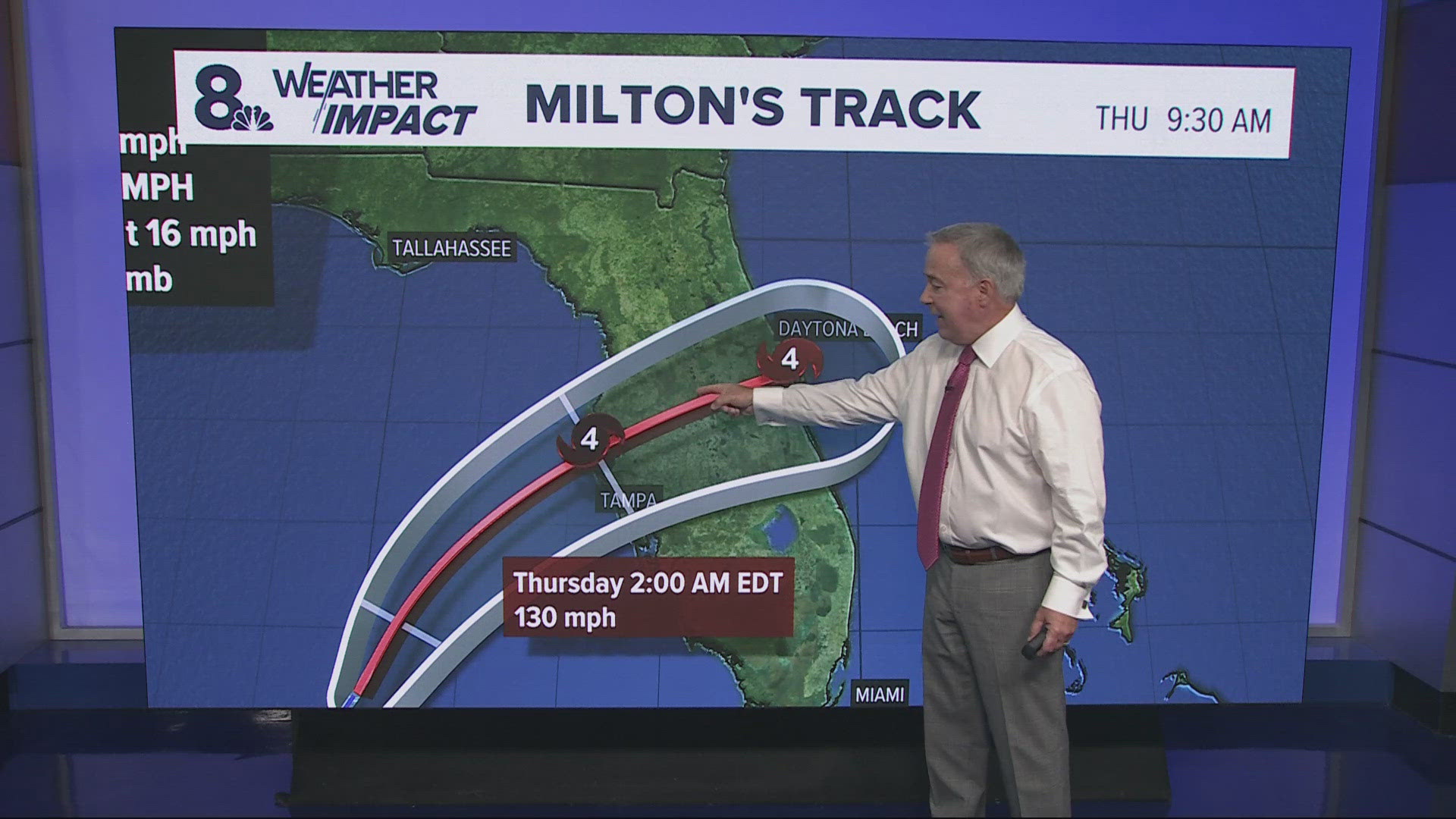 Hurricane Milton update: Storm to make landfall in Florida Wednesday ...