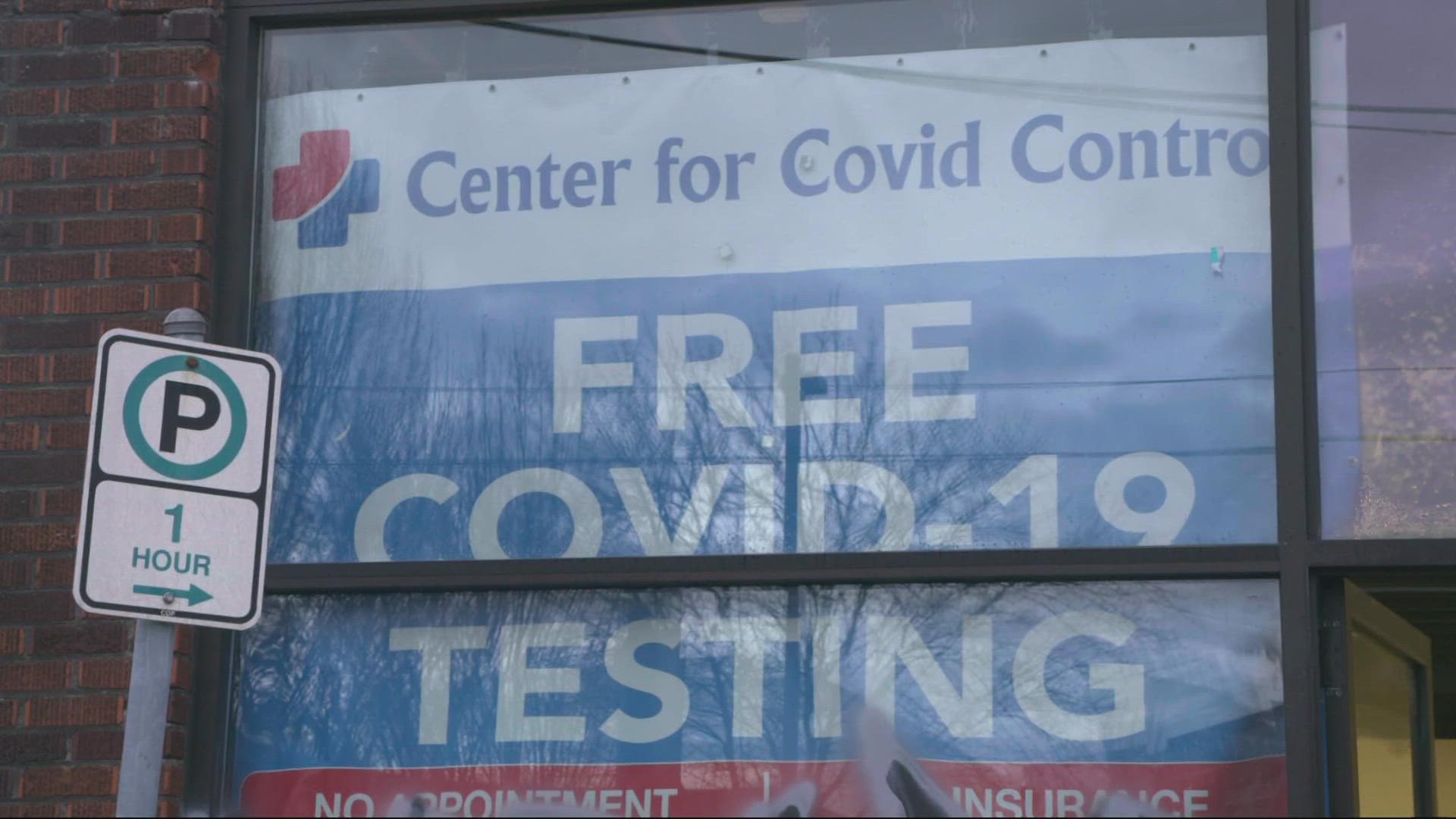 The Oregon Department of Justice is investigating a COVID testing company with sites in Portland after multiple complaints were filed.