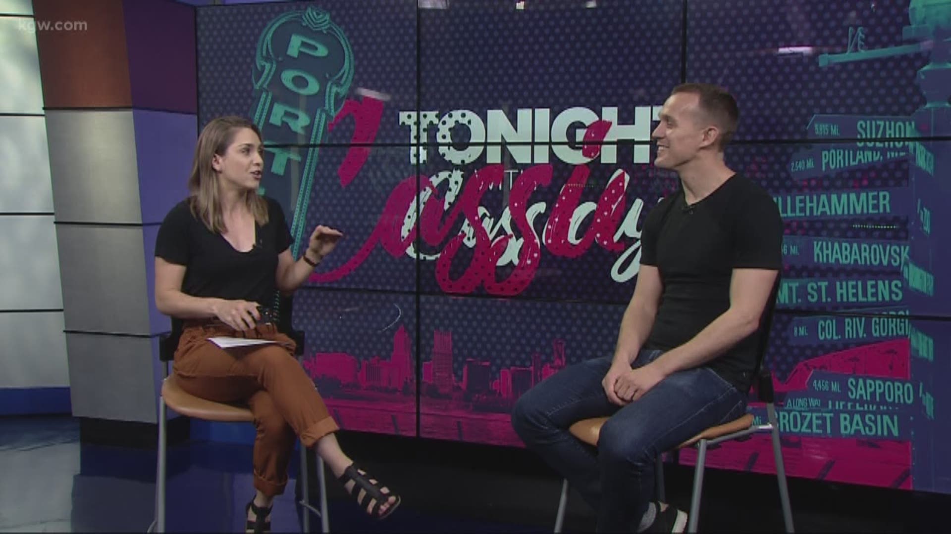 Portland climber Colin O'Brady drops by the studio as he gets ready to attempt the world's first solo, unsupported, unaided crossing of Antarctica. 
#TonightwithCassidy