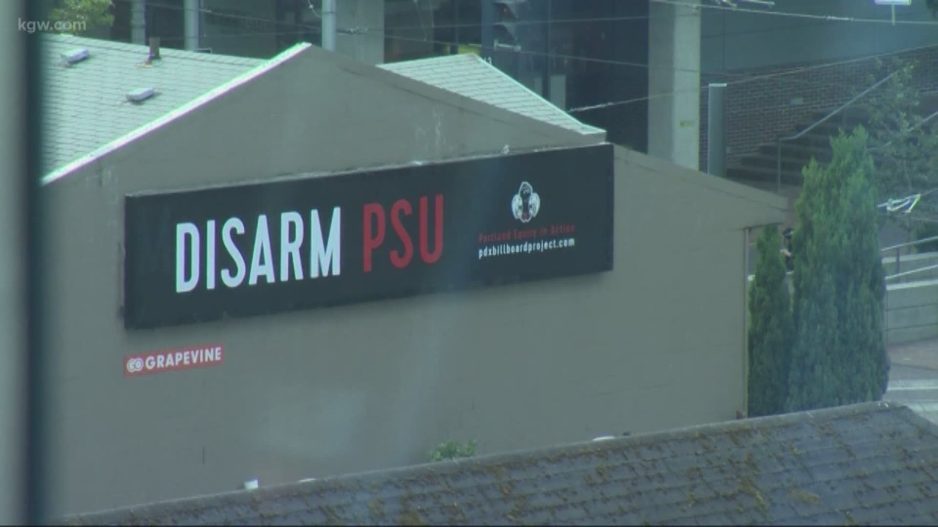 PSU students hold rally in memory of man shot by campus police