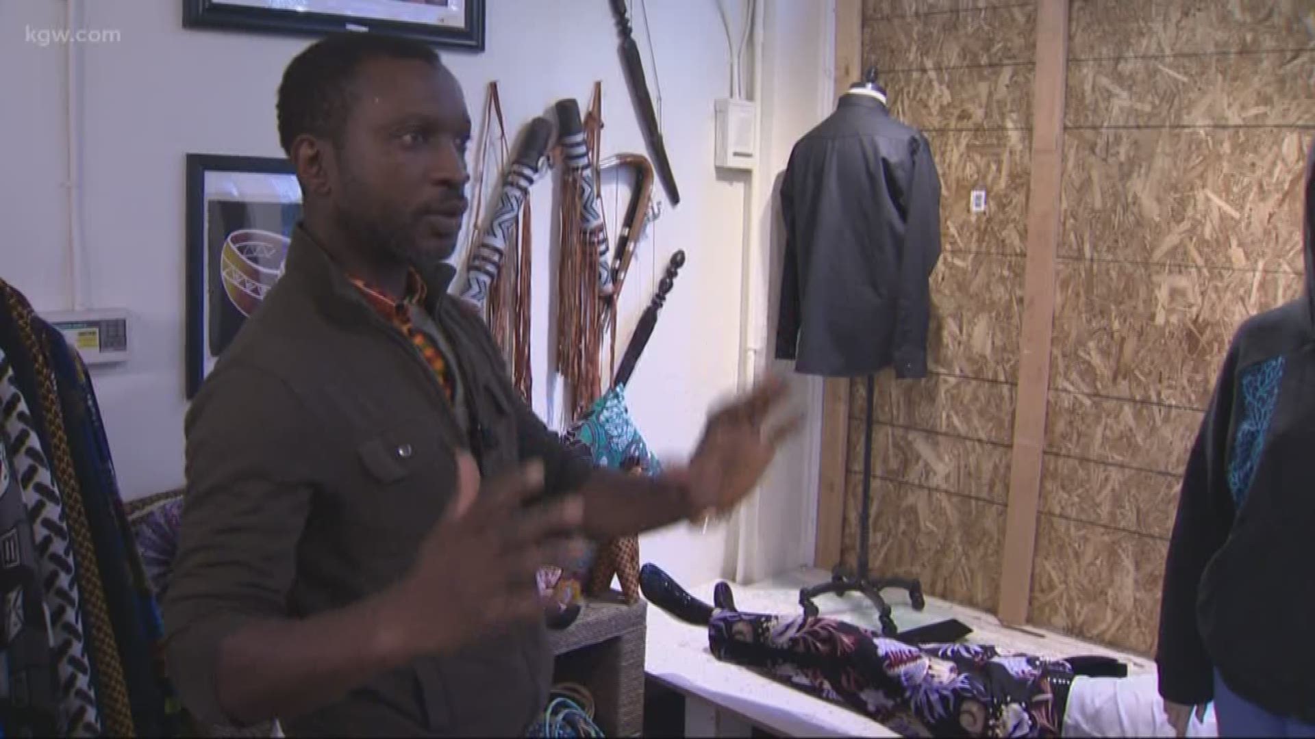 The African Art, decor, and fashion store on Southwest Harvey Milk Street was broken into Thursday morning.