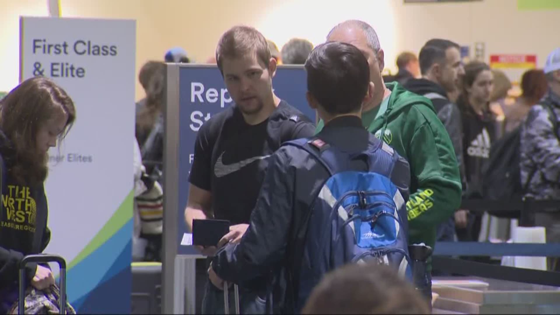 Portland International Airport is in for a busy week with Spring Break