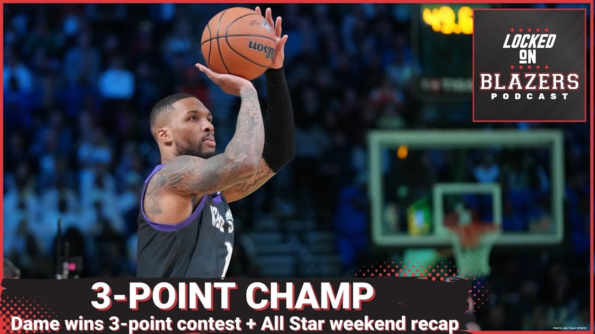Damian Lillard won the NBA 3-point contest at NBA All-Star Weekend. There was also an All-Star Game. There was plenty of joy to find at All-Star Weekend.