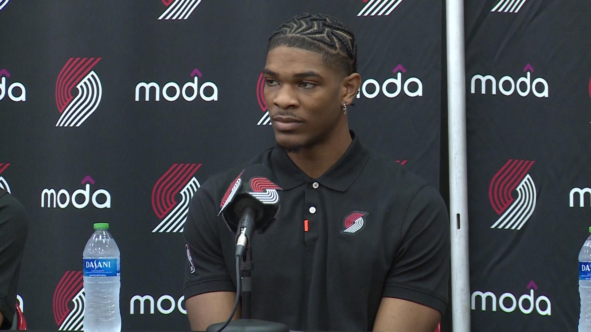 Trail Blazers press conference: Introducing Portland's 2023 draft class