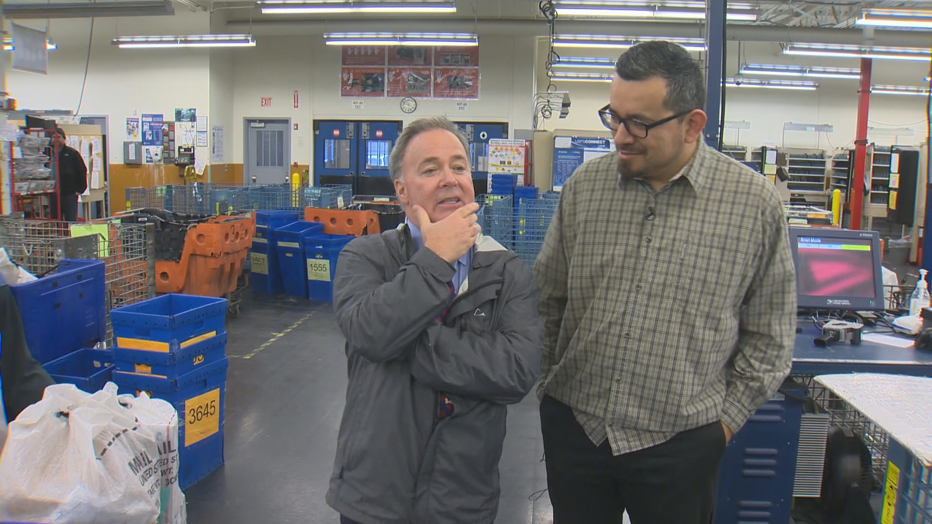 KGW meteorologist Rod Hill learned firsthand what it takes to work for the U.S. Postal Service.