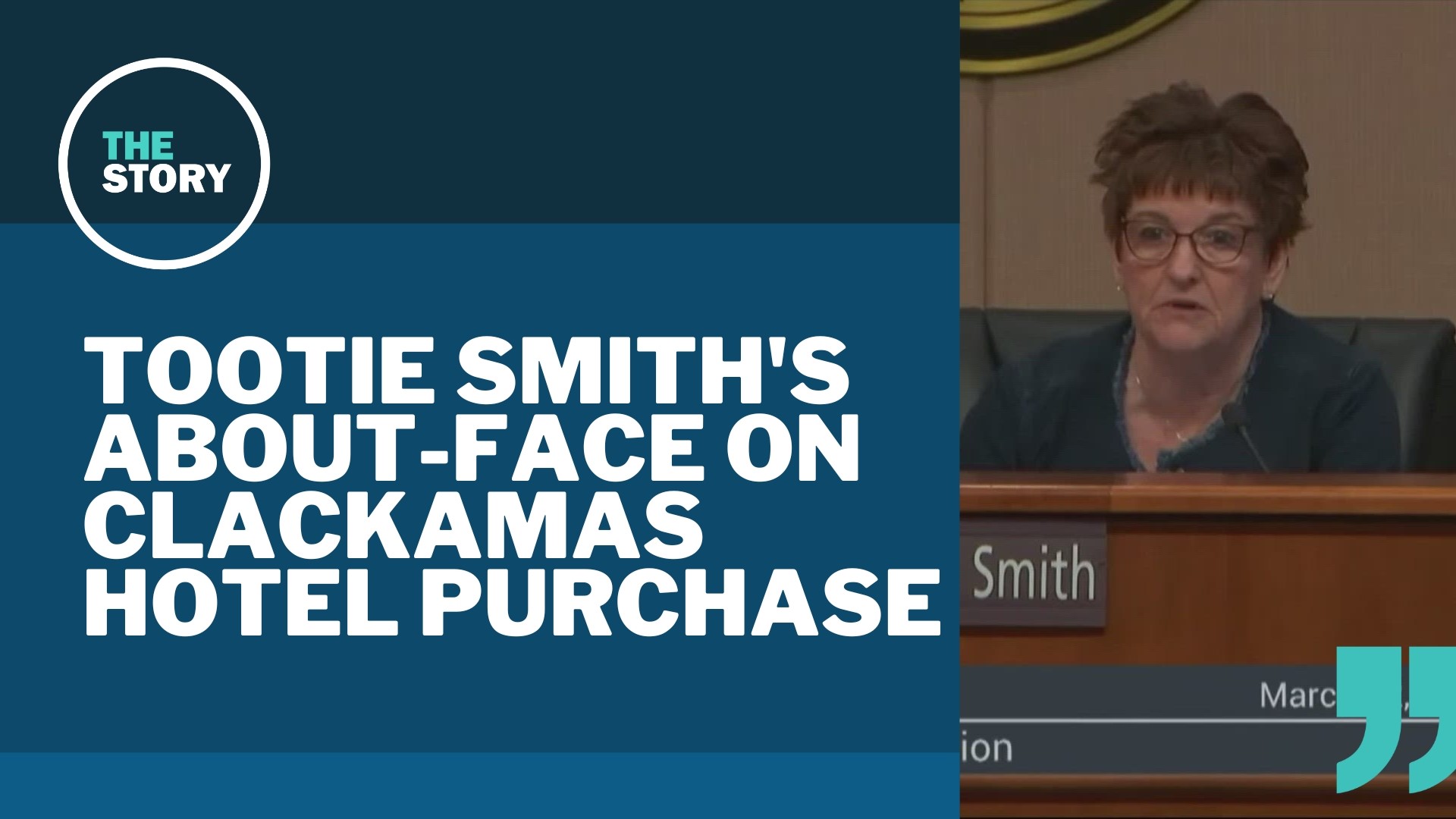 KGW spoke with Smith to get a clearer picture of why she reversed her tie-breaking vote on the “Project Turnkey” concept. Here’s what she had to say.