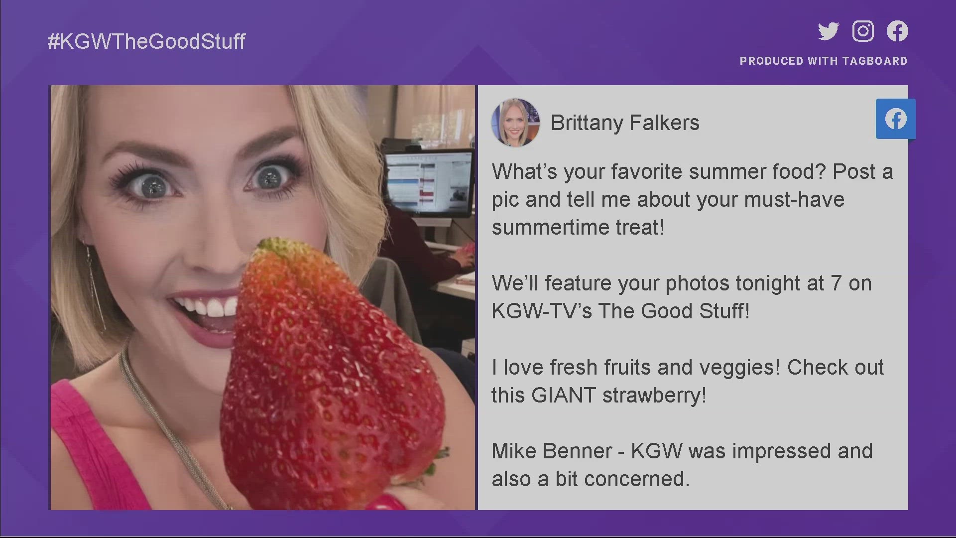 On the Goodstuff, viewers share their all-time favorite summer time treats.