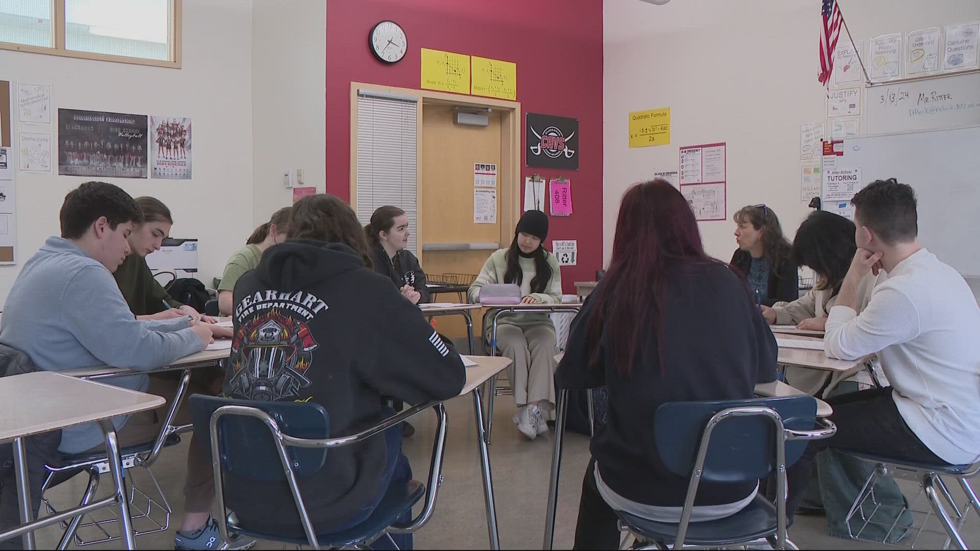A community service program in Portland challenges teens to find an issue they're passionate about and look for ways to improve it.