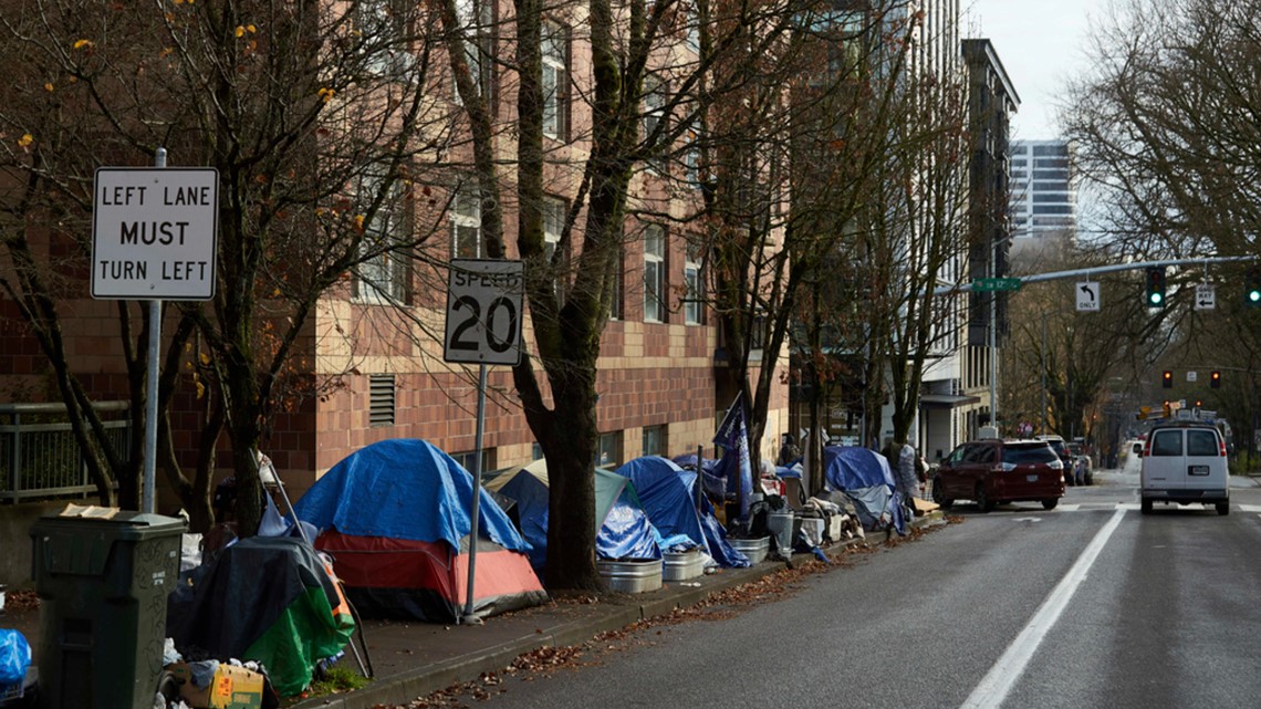 Homeless people sue Portland over daytime camping ban - Vimarsana News