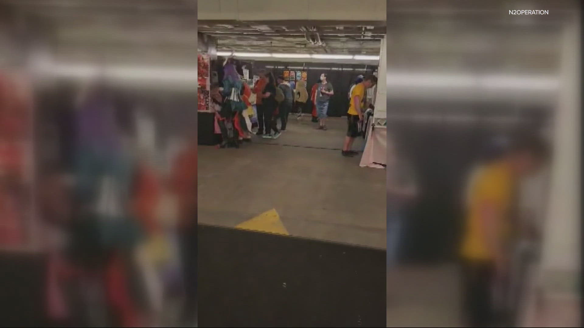 Those who were at the annual anime and comic con said they were forced to run their booths in unacceptable conditions, which included holing up in a dirty parking ga