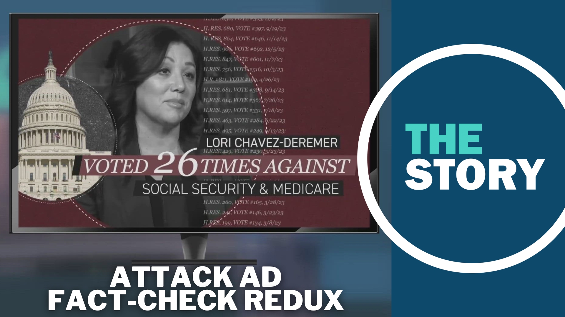 An attack ad claims that the representative for Oregon's 5th District repeatedly voted against Social Security and Medicare. We looked into the truth behind it.