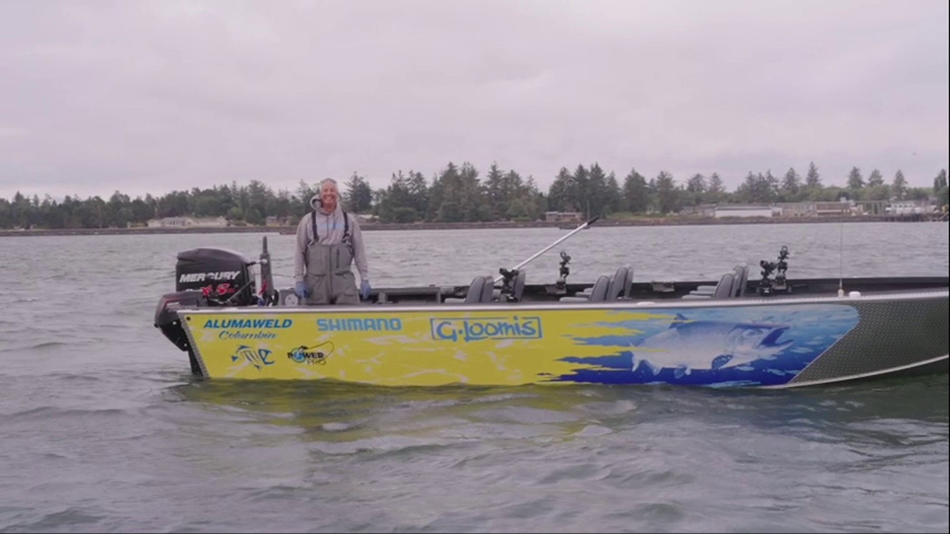 Artist and angler creates fishing boat designs Grant's Getaway