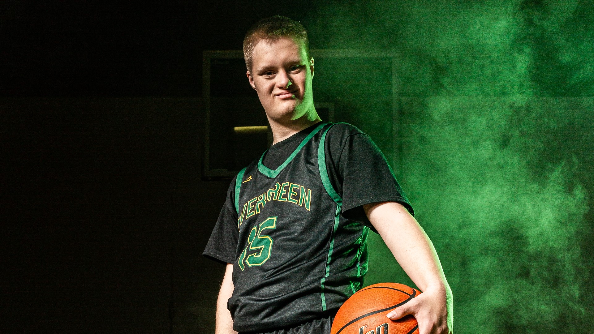 Grant Adams has never let Down syndrome stop him from making his teammates better. On Senior Night, they showed him how grateful they are.