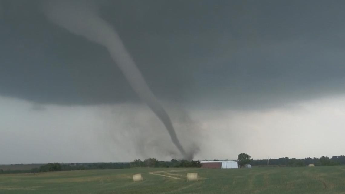 Video shows tornado touch down in Oklahoma | kgw.com