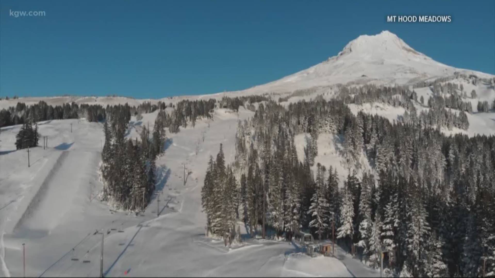 A Portland man died while snowboarding at Meadows.