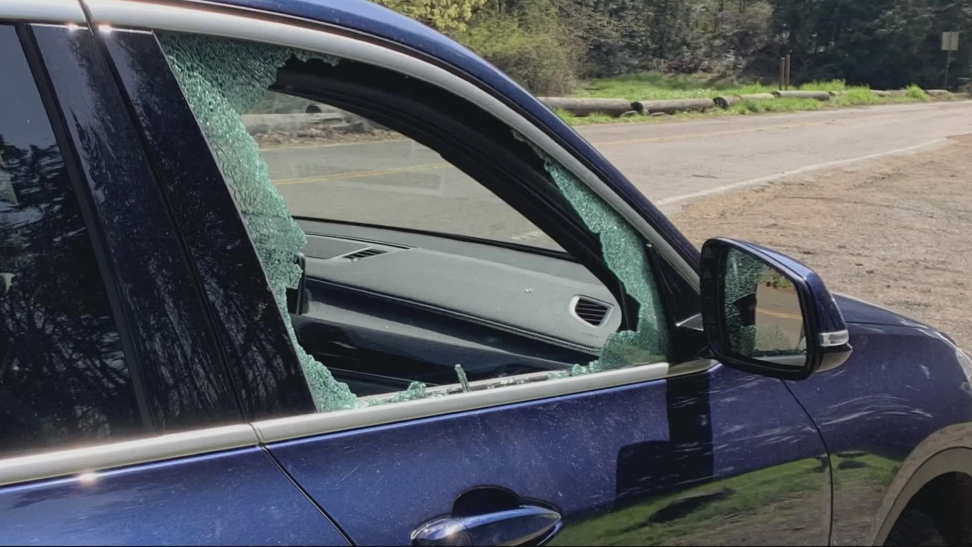 Parks officials warn visitors to not take their safety for granted as visitors report increase in smash-and-grab thefts.