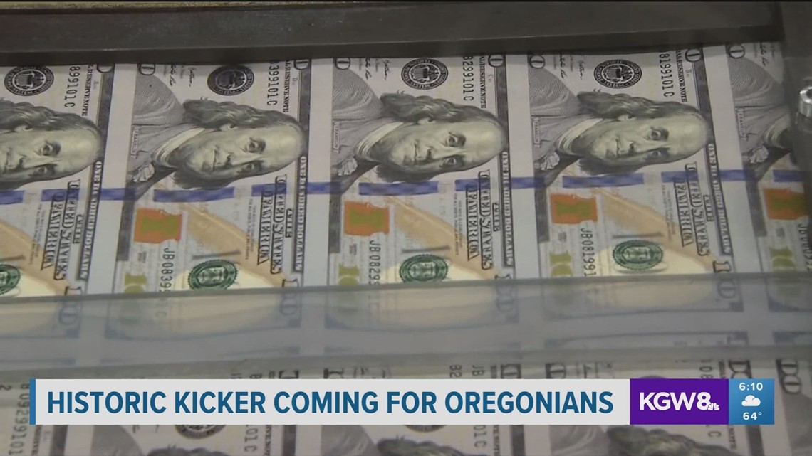 Here's how to calculate your cut of Oregon's 5.61 billion kicker