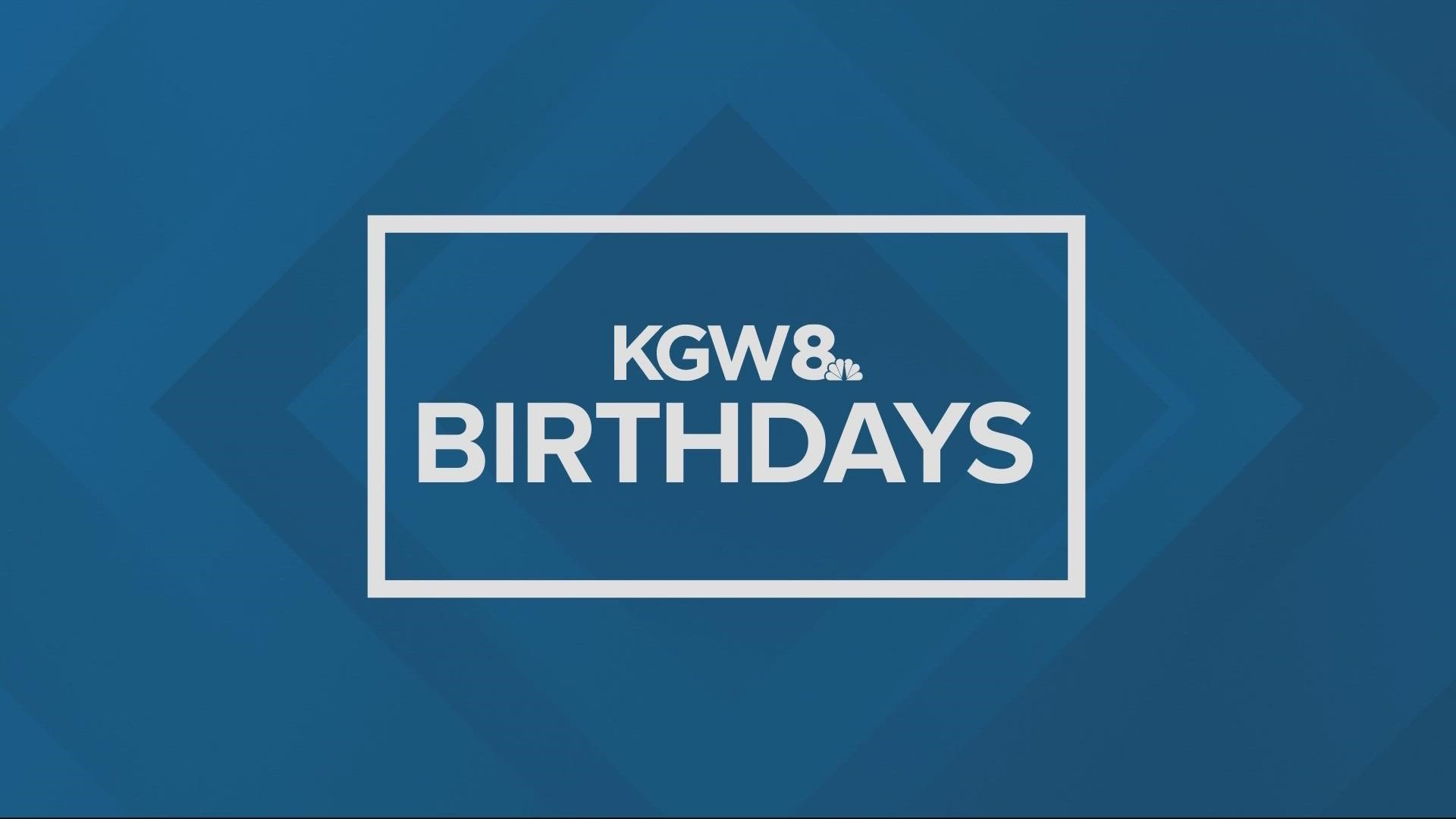 KGW Birthdays: Monday, Nov. 21, 2022