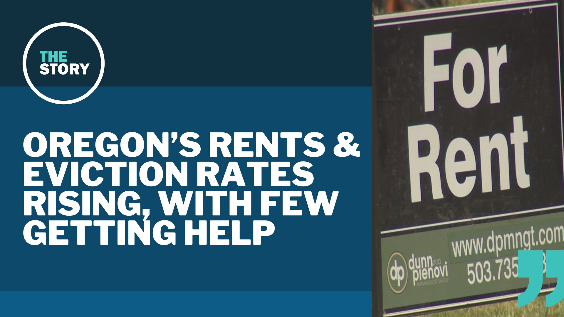 Multnomah County has the highest rate of "renter-occupied housing" at 46% and the most eviction cases across the state, but few tenants receive legal help.