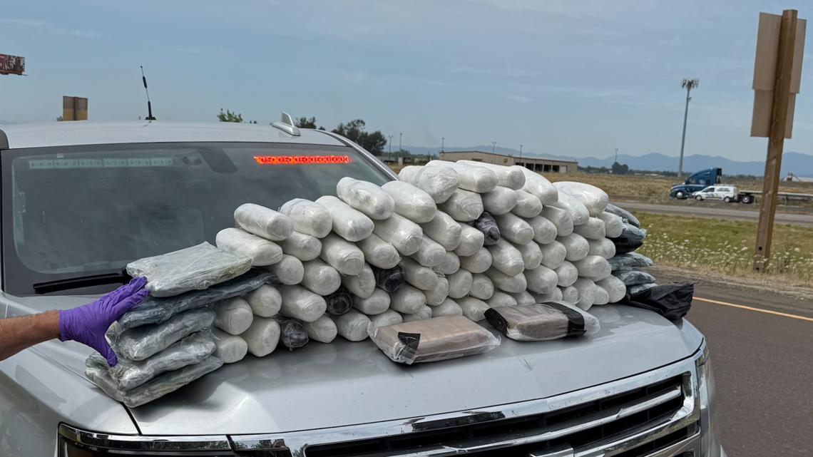 OSP troopers seize over 100 pounds of meth in I-5 stop near Albany ...