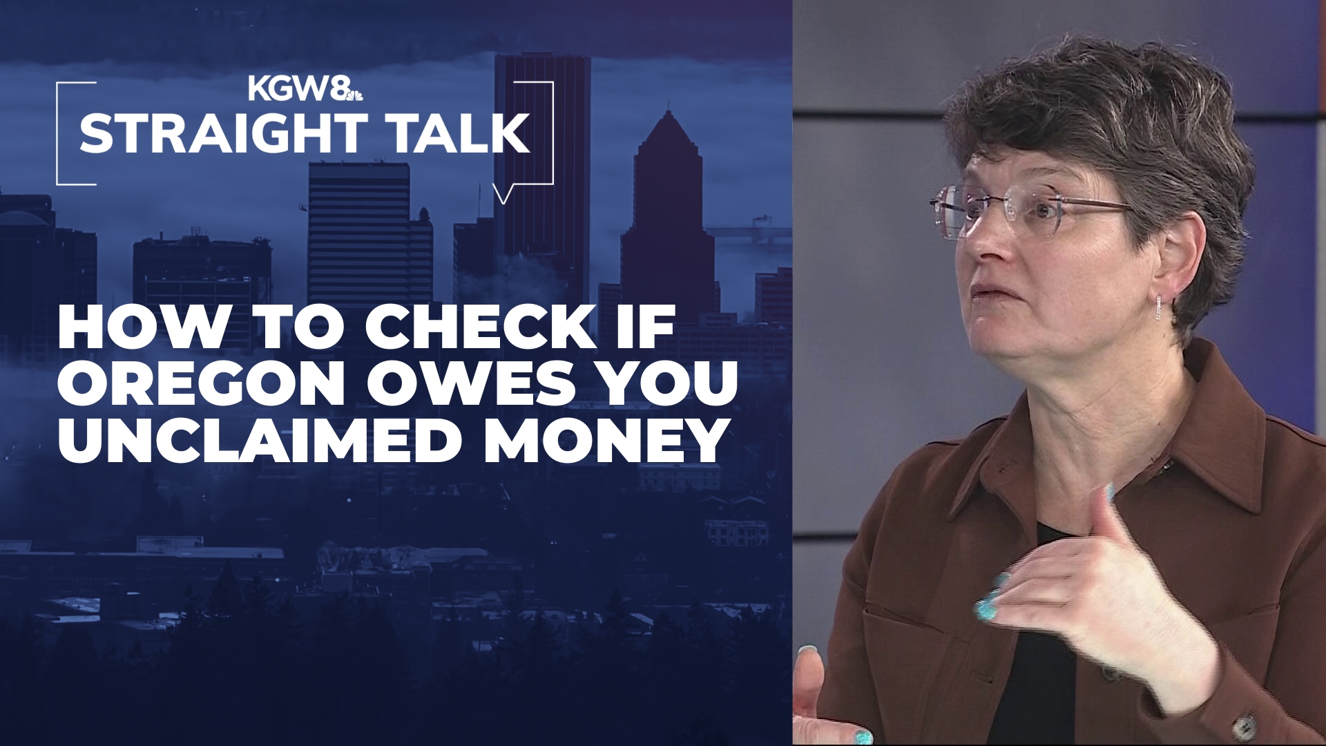 kgw.com - Stephanie Domurat - Oregon treasurer outlines how to check if the state owes you unclaimed money