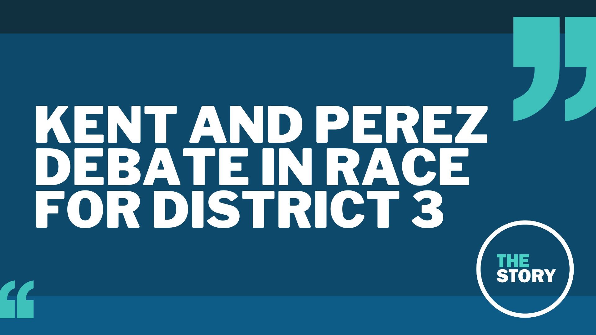 Far-right Republican Joe Kent debated against Democrat Marie Gluesenkamp Perez on Tuesday, Sept. 27.
