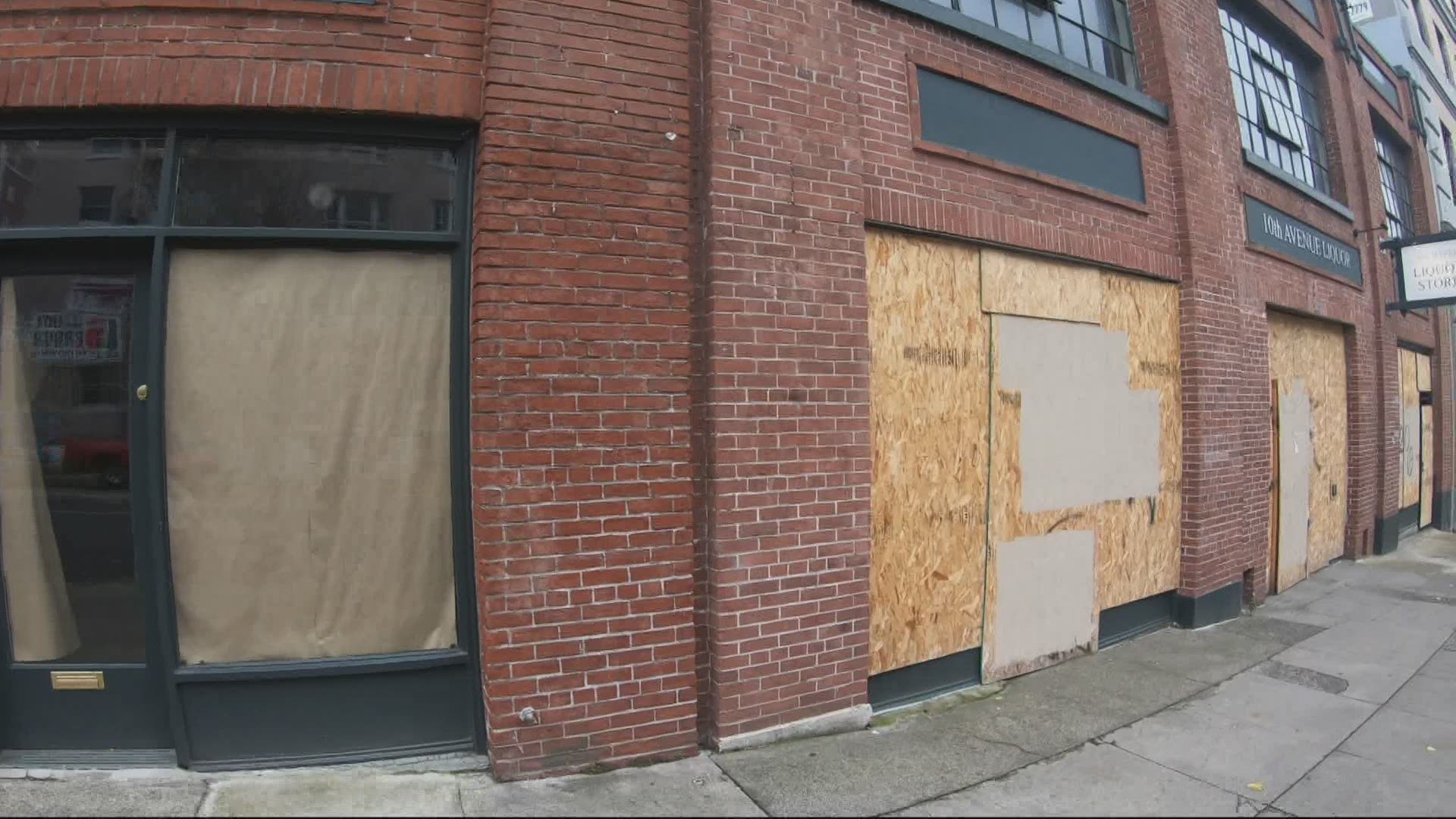 As business look to reopen, owners are calling for action to address vandalism, trash and safety concerns in downtown Portland.