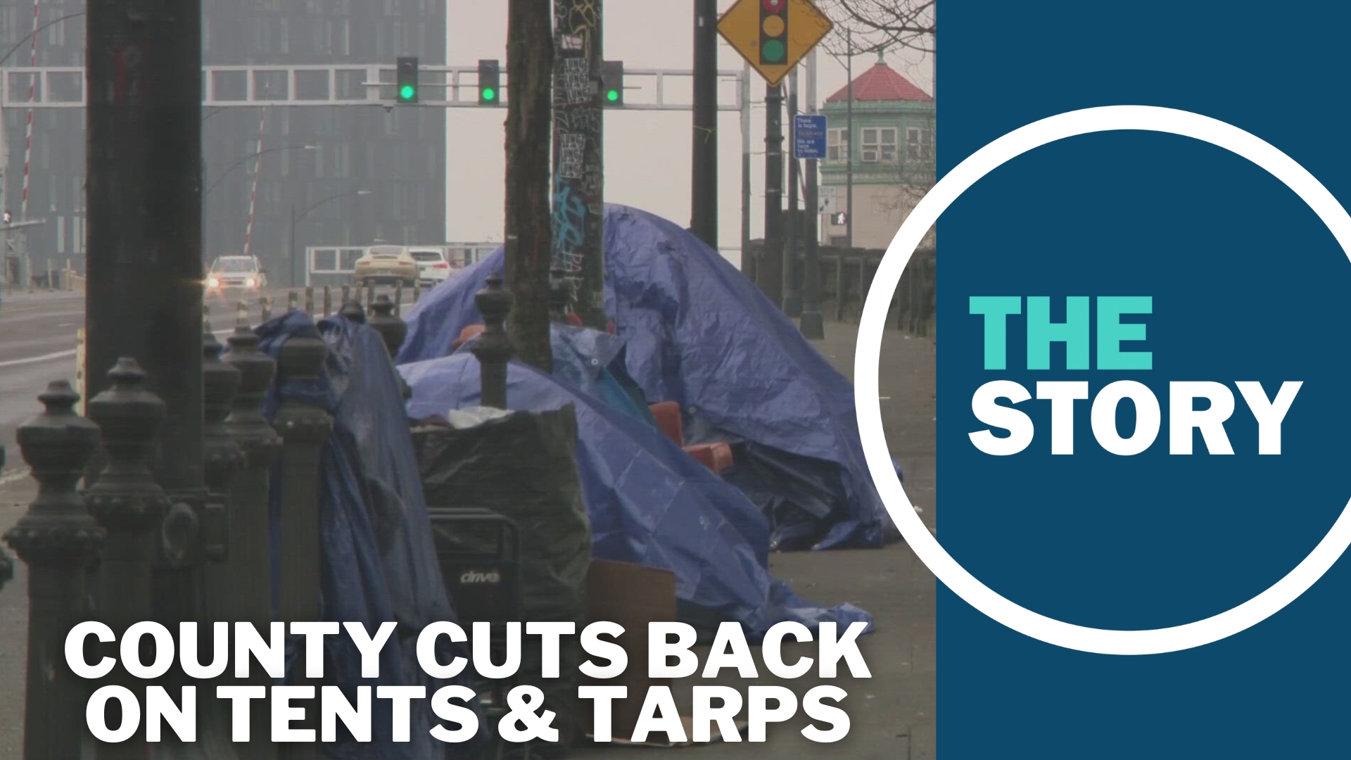 Historically, a number of nonprofit providers of homeless services have picked up tents and tarps from the county — but they have other sources for supplies.