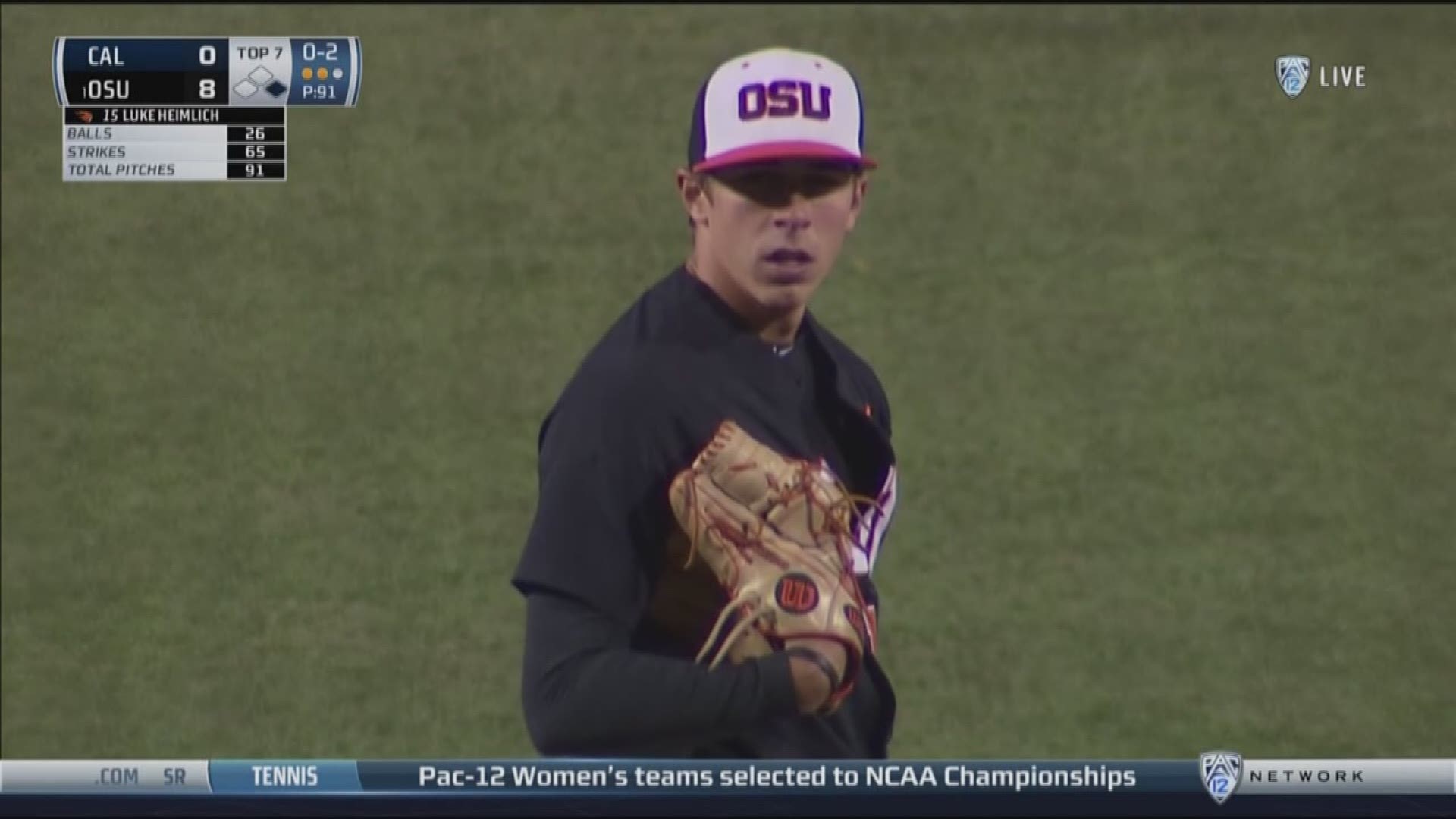 Sex offender pitching for Oregon State