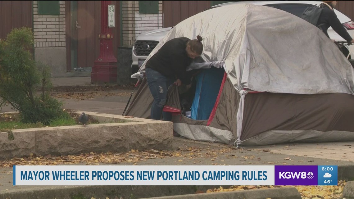 Portland eyes new restrictions on homeless camps | kgw.com