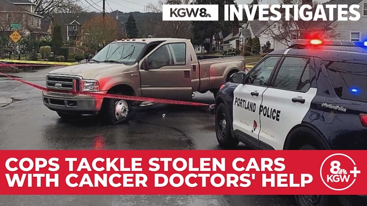 Portland police team up with cancer doctors to track down stolen cars