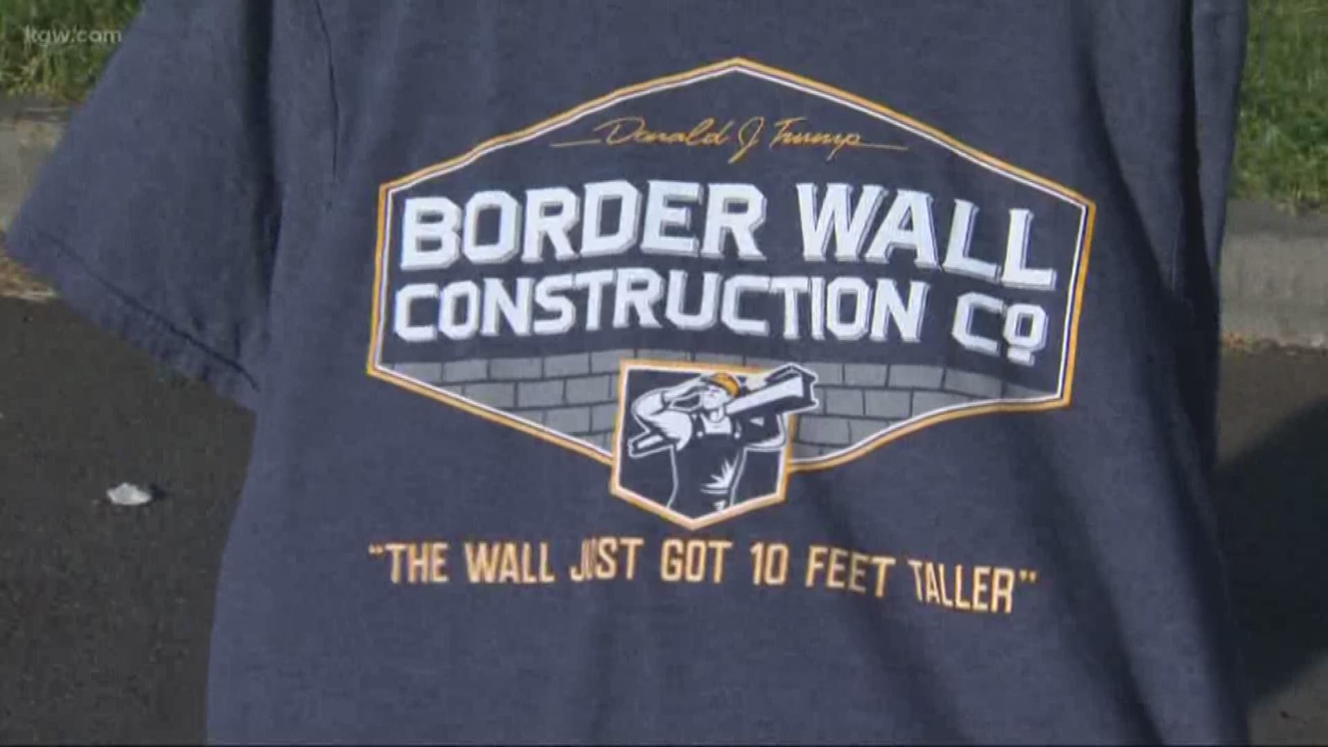 A student who wore a Border Wall T-shirt to school is suing the school for forcing him to cover it up.