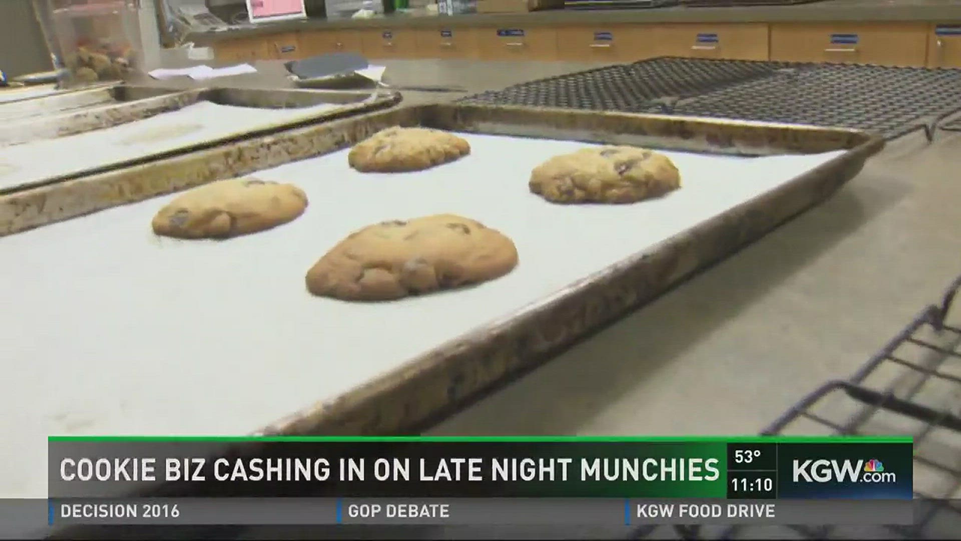 Cookie biz cashes in on late night munchies