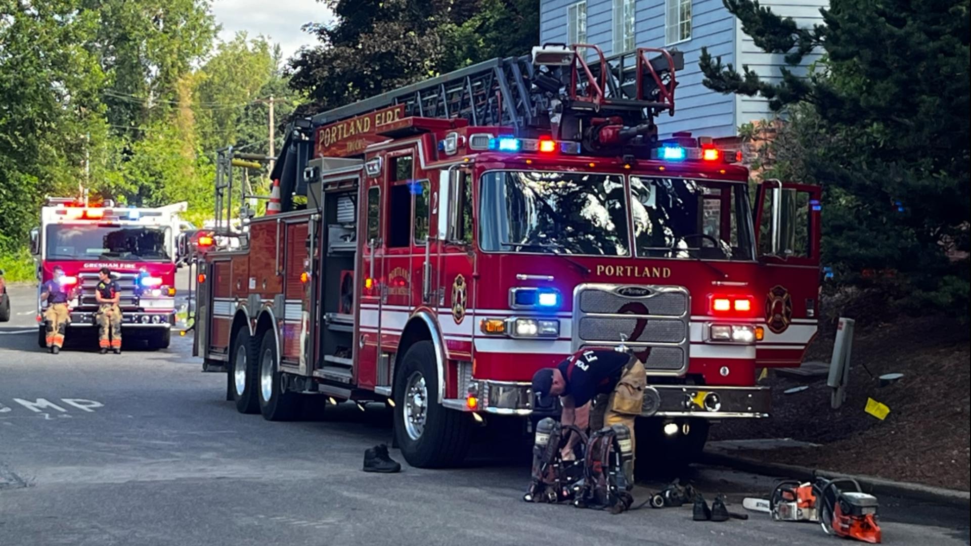 Fairview house fire under investigation | kgw.com