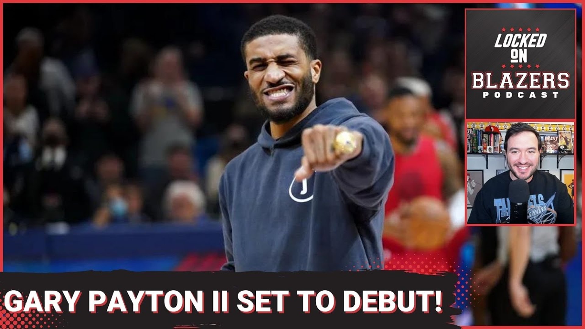 Gary Payton II is expected to play his first game for the Blazers on Monday night at home against the Pistons. We discuss his role, minutes projection and more.