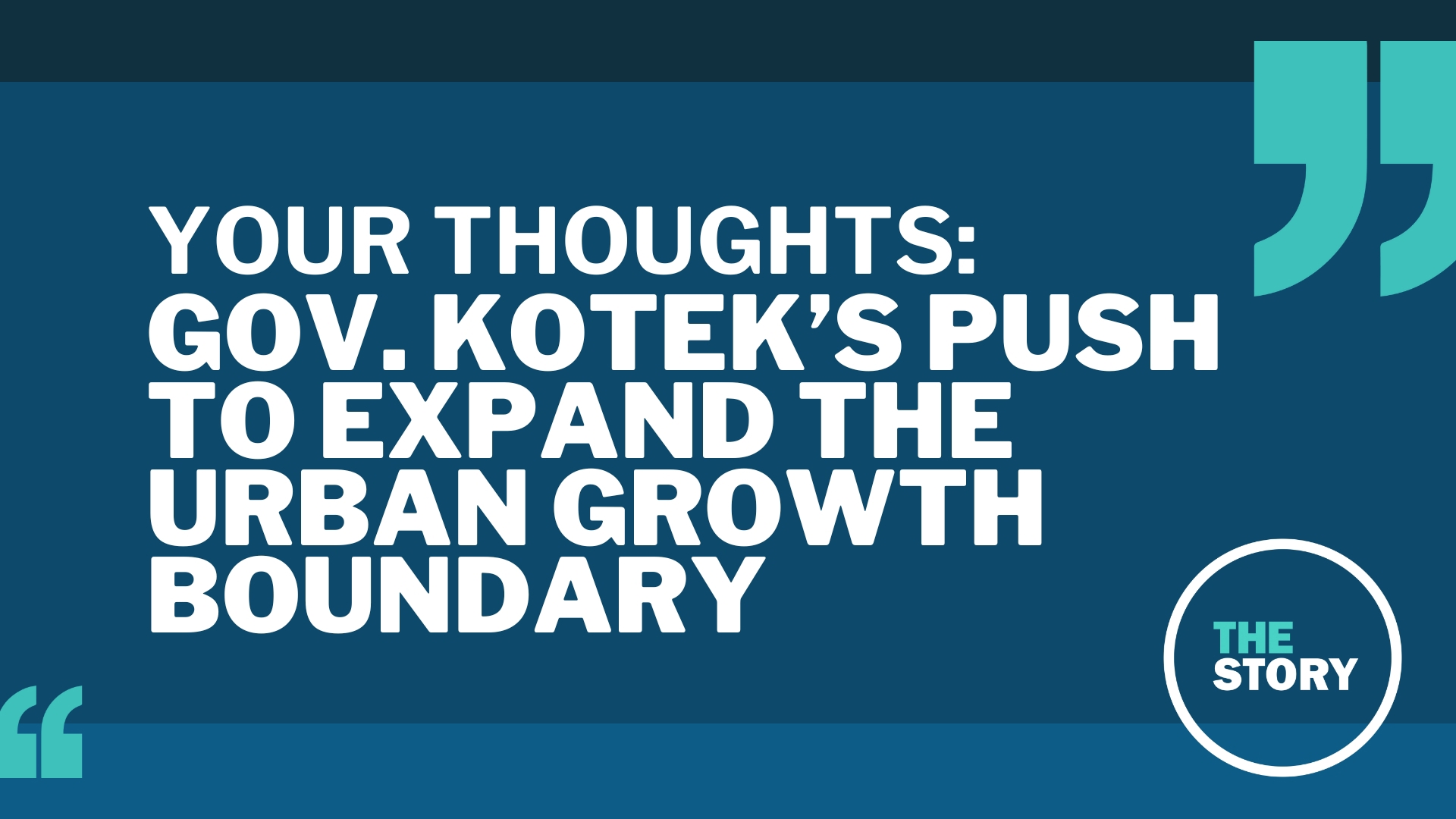 Yesterday, we talked about Gov. Tina Kotek's push to make room for a hi-tech facility using powers granted in a recent bill. Here's what you had to say.