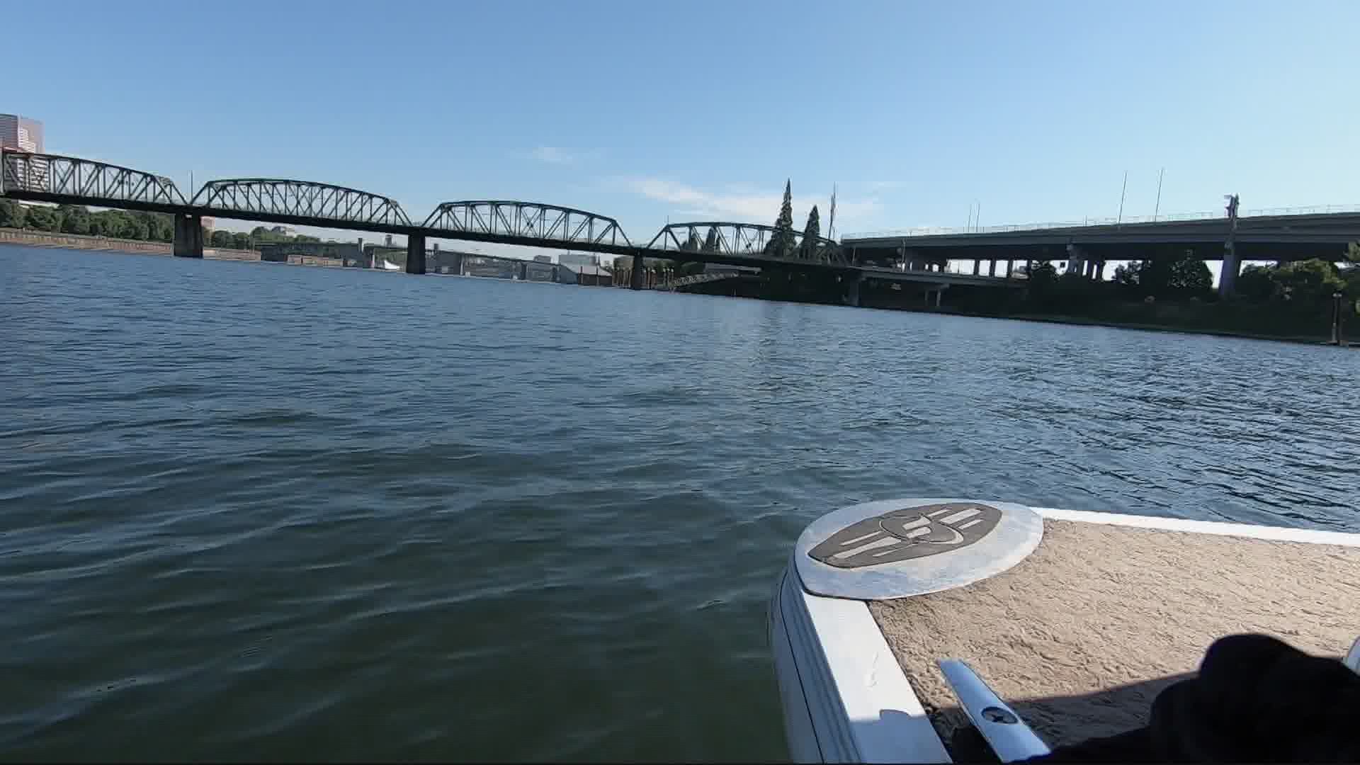 There are almost a dozen swimming spots scattered along the Willamette River accessible by bike, walking or public transportation.