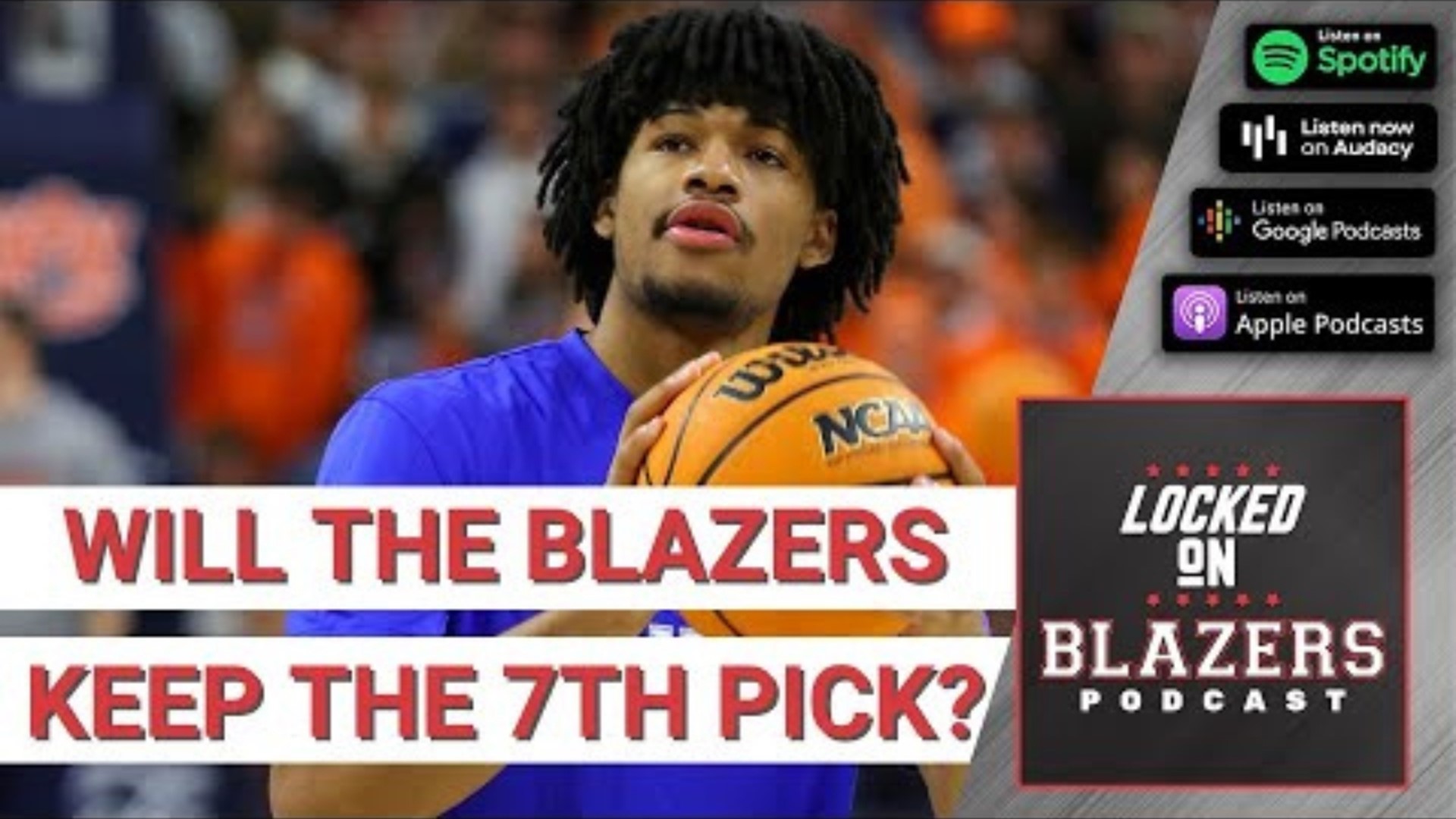 Are the Blazers really targeting Shaedon Sharpe with the seventh pick? Plus, what players might Portland draft in the second round with the 36th pick?