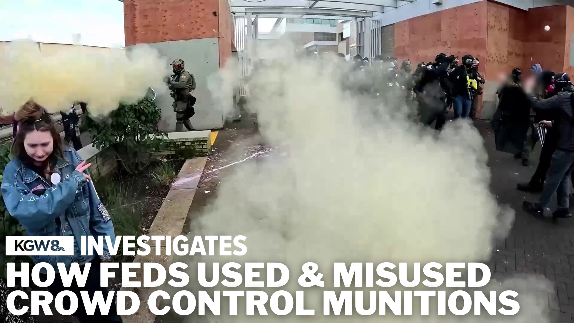 How federal officers used tear gas at Portland's ICE building — and why ...
