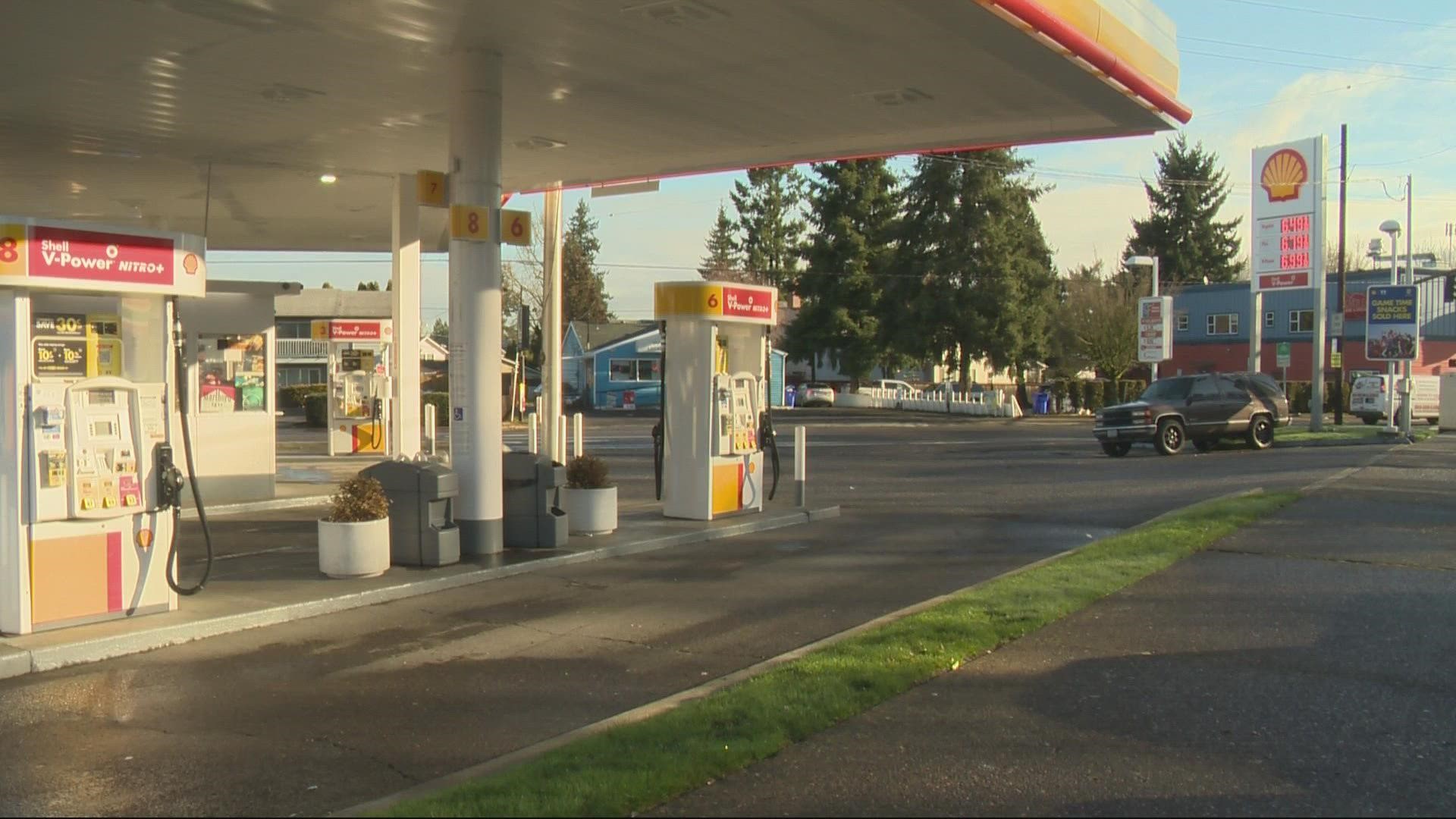 In Oregon, the average price for a gallon of gasoline is $4.28 , according to AAA. As the conflict in Ukraine presses on, it's only expected to rise.