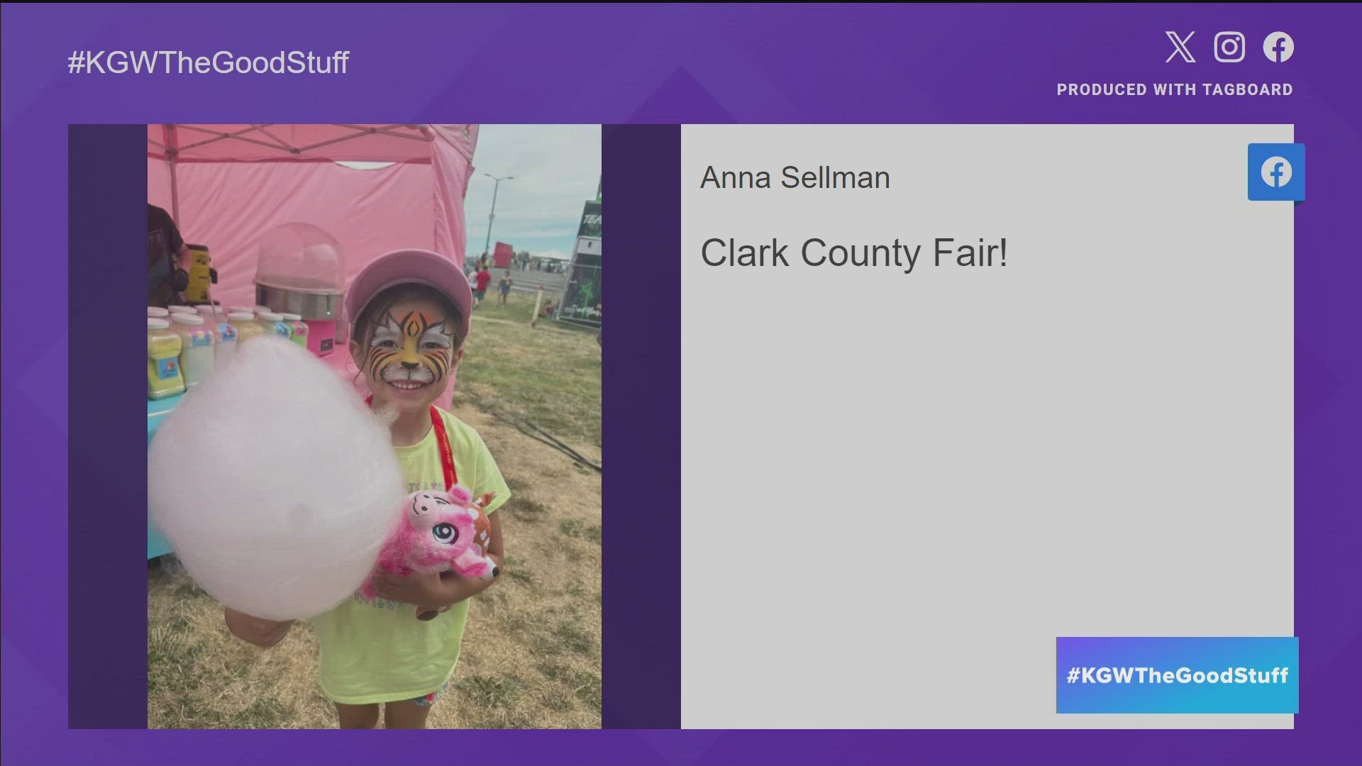 On the Good Stuff, KGW viewers submitted  pictures of their county fair experiences.