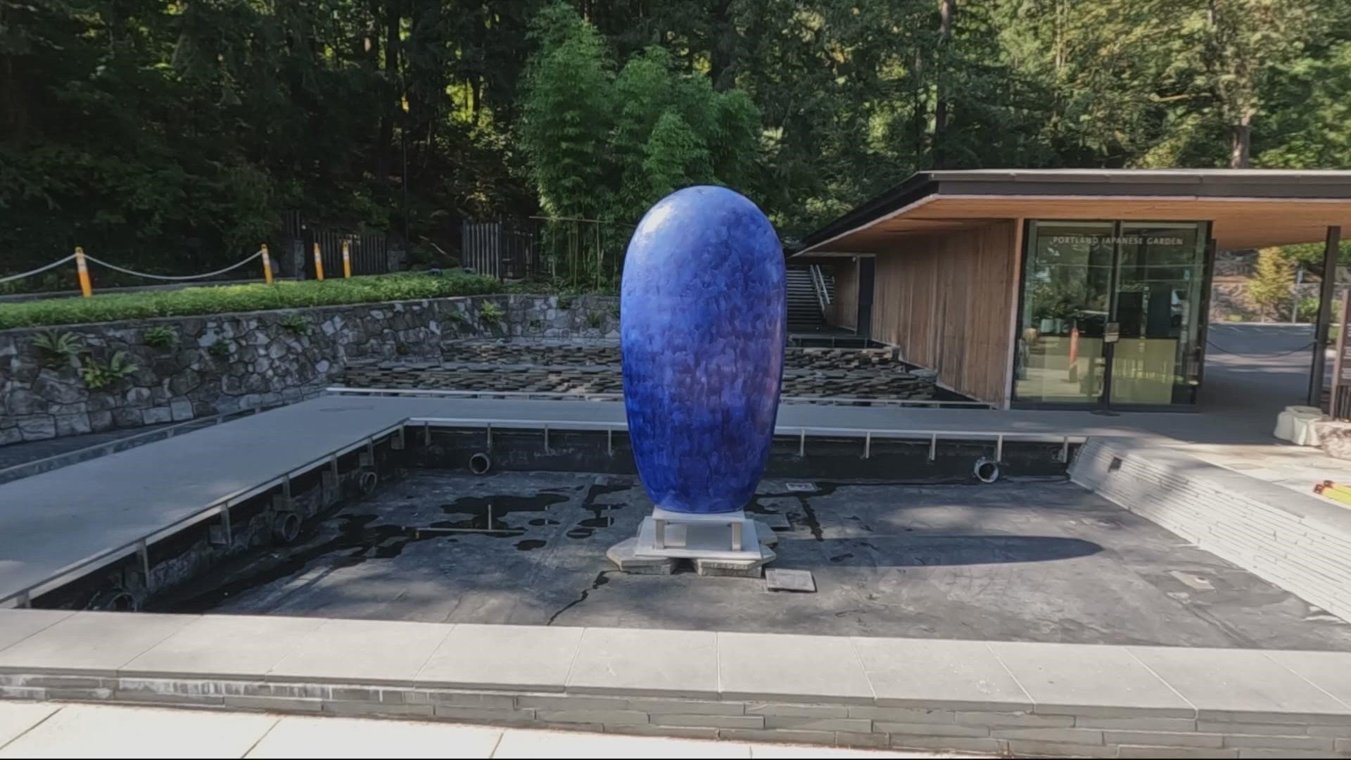 The Japanese Garden is preparing for its biggest art exhibition in nearly 60 years. Jon Goodwin got a firsthand look.