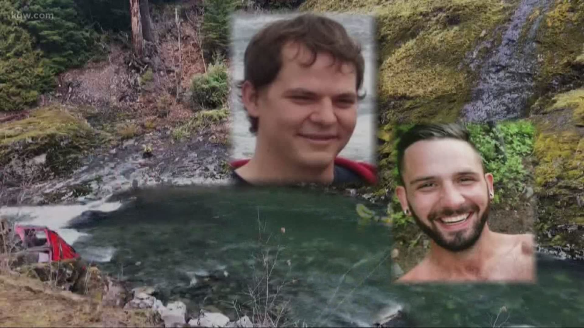 Two men were found dead inside an SUV submerged in the Collawash River on Saturday, according to the Clackamas County Sheriff’s Office.