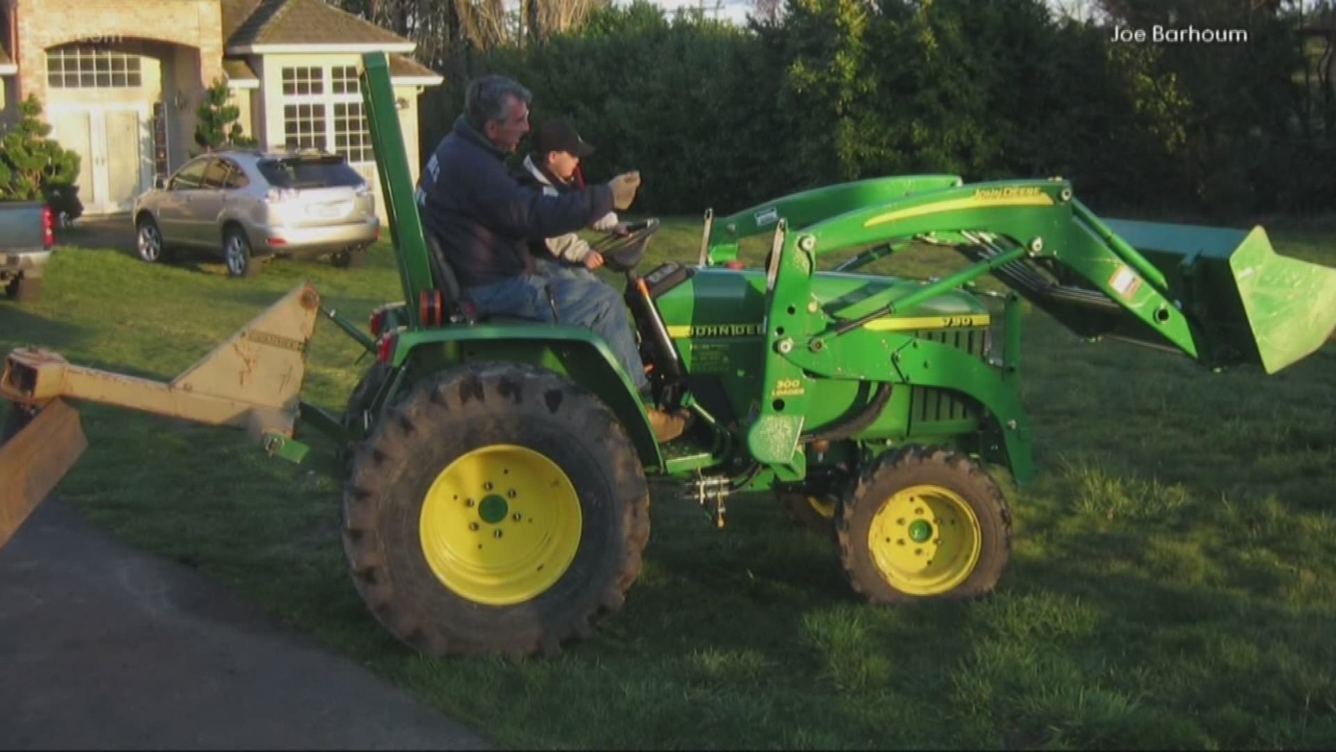 Happy Valley family wants stolen family tractor back