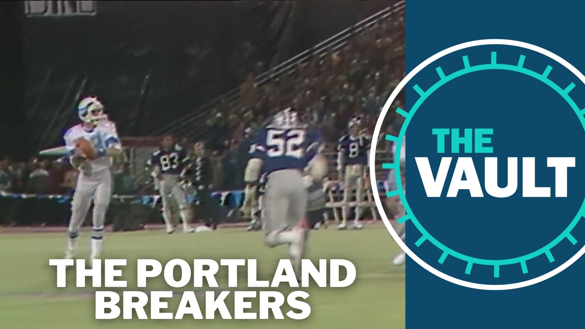 The Portland Breakers were part of the USFL, a league that briefly looked to compete with the NFL. It folded after only a few years.