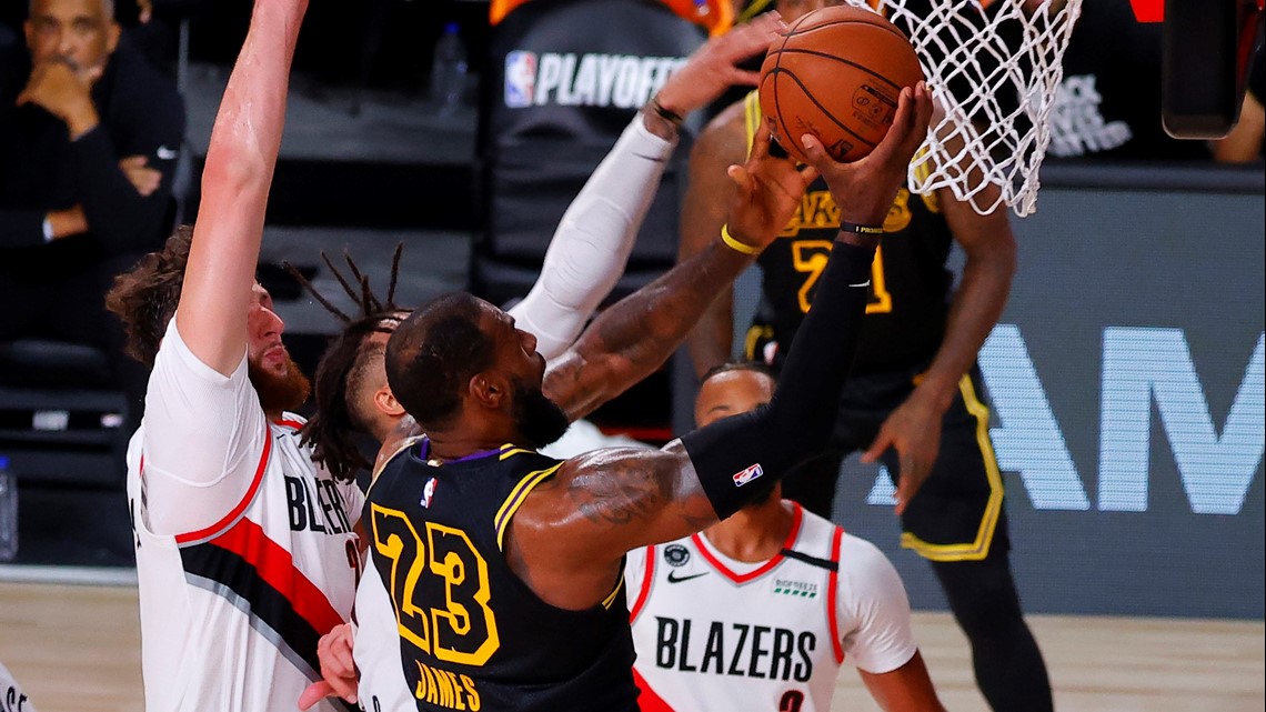 Lakers rout Blazers in Game 4 with inspiration from Kobe Bryant
