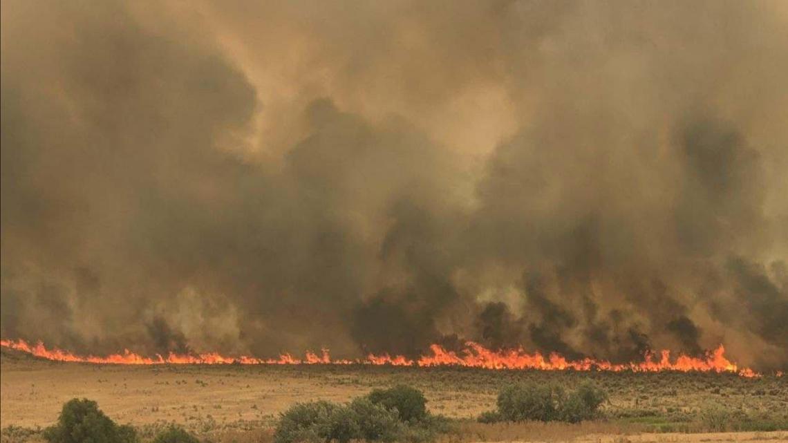 Durkee Fire In Eastern Oregon Becomes The Top Wildfire Priority | Kgw.com