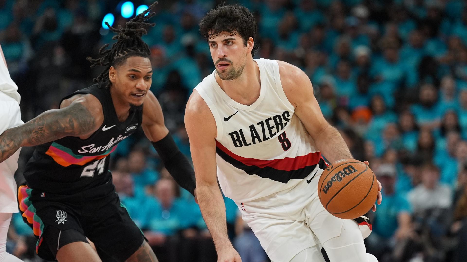 Trail Blazers' Deni Avdija says 'complex back injury' kept him from playing for Israel this summer