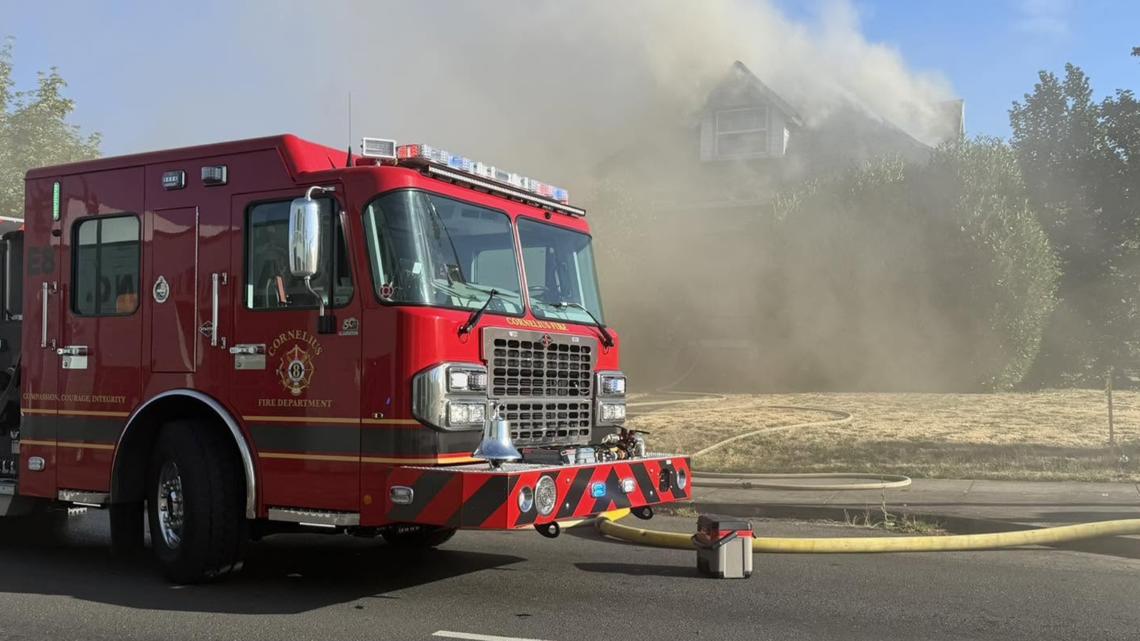 Man dies in Cornelius house fire